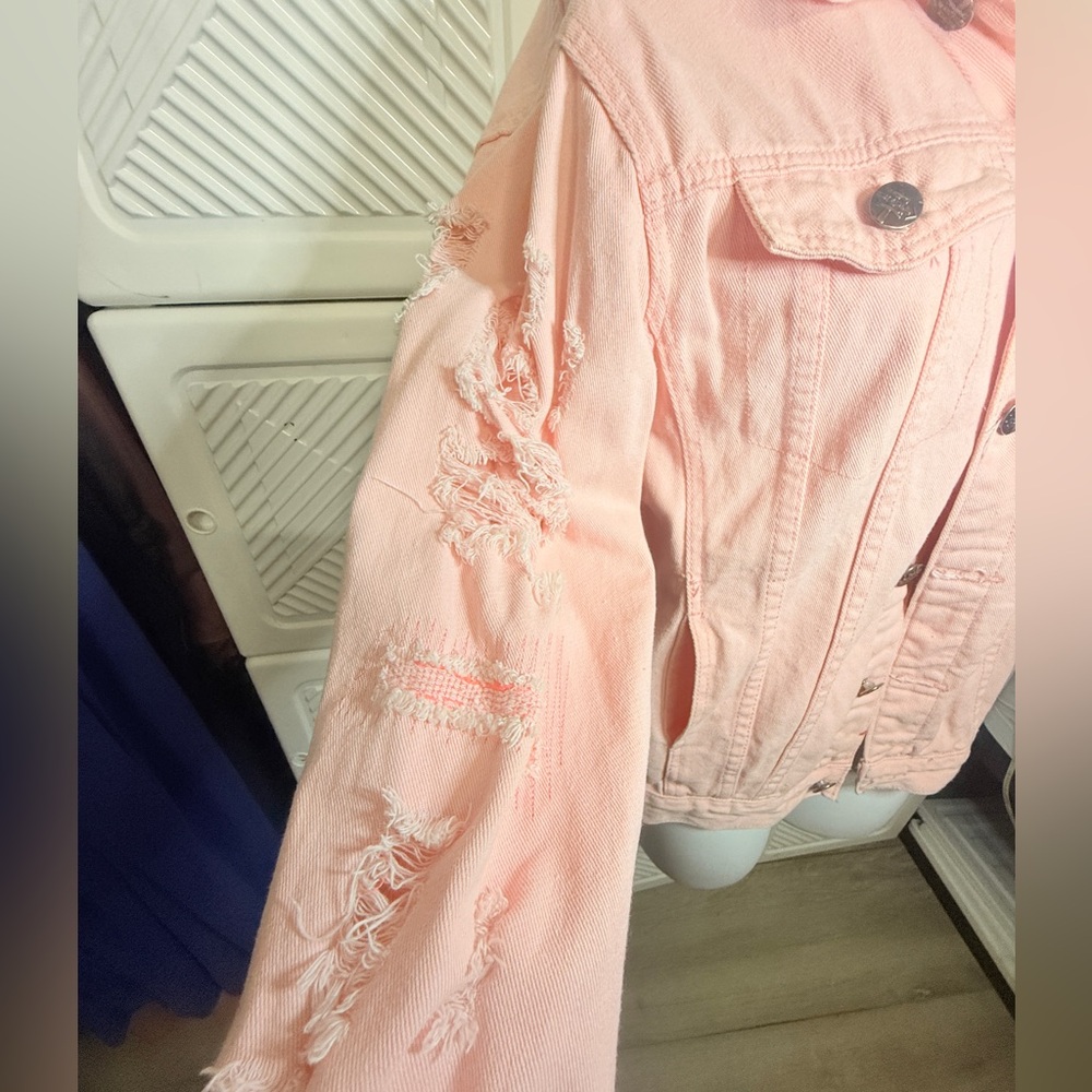Pink Denim Jacket - Picture 2 of 2